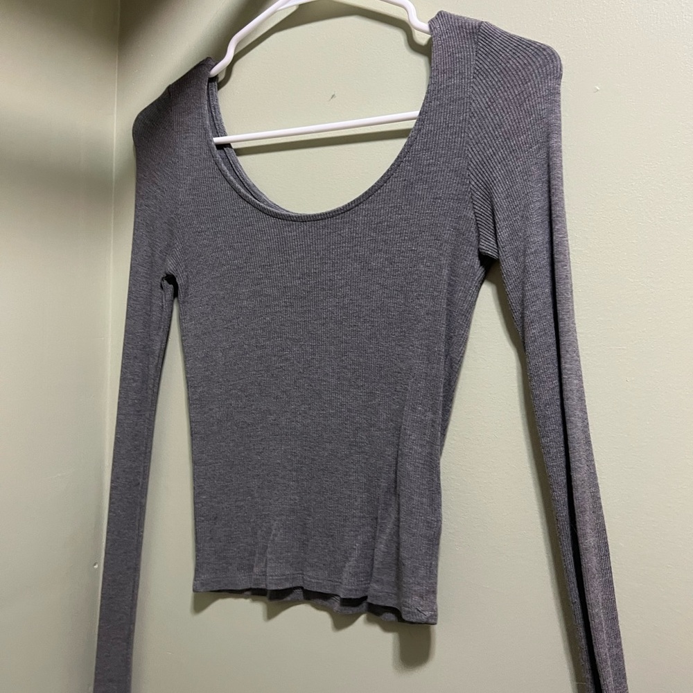 Long Sleeve Crop Top